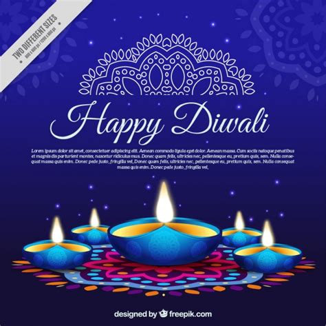 20 Free Diwali Greeting Card Templates and Backgrounds.
